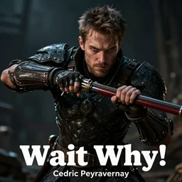 Wait but why!, by Cedric Peyravernay, highly detailed, excellent composition, cinematic concept art, dramatic lighting, trending on ArtStation