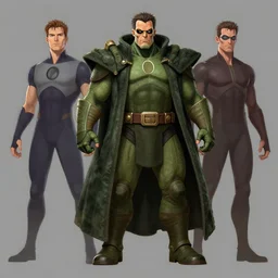concept art for the new fantastic four movie with Jon Hamm as Doctor Doom