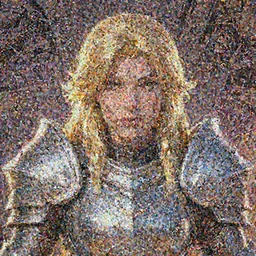 masterpiece head-on symmetrical centered painted portrait, Imogen Poots as a paladin, blonde hair, glorious, wearing full metal armour, overwatch character, Blizzard Hearthstone concept art, pixar, maya engine on stylized background, splash comics, global illumination lighting, trending on artstation, by lois van baarle, ilya kuvshinov, rossdraws