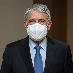 Anthony Fauci as Jim Carey in the mask