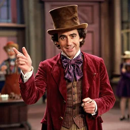 film still of Jim Carrey as Willy Wonka in Willy Wonka and the Chocolate Factory 1971