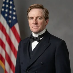 Official Portrait of the United States President, 1858, he is a white male from Vermont
