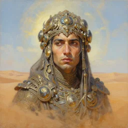 portrait oil painting, perfect expression, subconscious connects, purified consciousness, dineshdsouza, dune, fantasy character portrait, ultra realistic, wide angle, intricate details, mass effect, artifacts, luminous skies, highly detailed, michael cheval, peter mohrbacher, boris vallejo, jessica rossier, oil painting, highly detailed, cinematic lighting, unreal, natural tpose