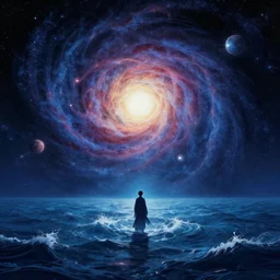 a mind forever voyaging, fantasy, sea, cosmos, endlessness, bayard wu