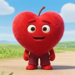 Kevin heart as a Pixar character