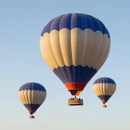 hot balloons over luxor