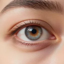 hyperrealisim detailed human eye within a human eye, hyperrealistic, ray tracing, octane render, super deatailed, 4 k hd