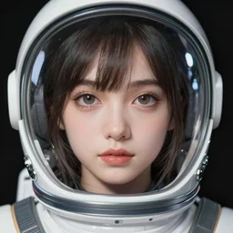 portrait anime space cadet girl cute - fine - face, pretty face, realistic shaded perfect face, fine details. anime. realistic shaded lighting by ilya kuvshinov nad 4 r and serafleur and rossdraws giuseppe dangelico pino and michael garmash and rob rey, iamag premiere, aaaa achievement collection, elegant, fabulous, eyes open in wonder