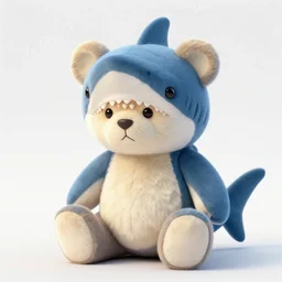 Teddy Bear as the shark in Jaws 1975