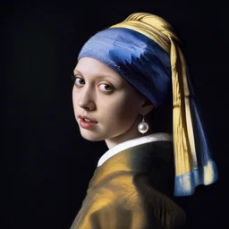 the weeknd as girl in a pearl earring
