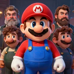 mario brothers as gigachads in real life, detailed, centered, digital painting, artstation, concept art, donato giancola, joseph christian leyendecker, wlop, boris vallejo, breathtaking, 8 k resolution, extremely detailed, beautiful, establishing shot, artistic, hyperrealistic, beautiful face, octane render, cinematic lighting, dramatic lighting, masterpiece