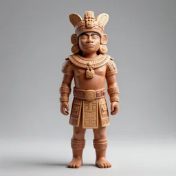 an indigenous man god from the mayan culture that lives in atlantis, spectular lighting, volumetric light, sharp focus
