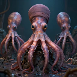 hyperrealistic dslr film still of early cuyler squidbillies, cephalopod in hat, stunning 8 k octane comprehensive 3 d render, inspired by istvan sandorfi & greg rutkowski & unreal engine, perfect symmetry, dim volumetric cinematic lighting, extremely hyper - detailed, extremely lifelike attributes & lifelike texture, intricate, masterpiece, artstation, stunning