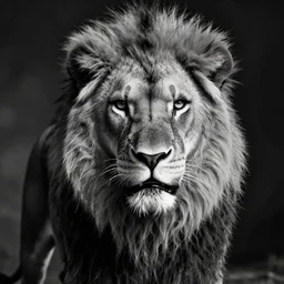 angry scarlett johansson is a lion human hybrid, dramatic lighting hyper detail, black and white, wide angle lens