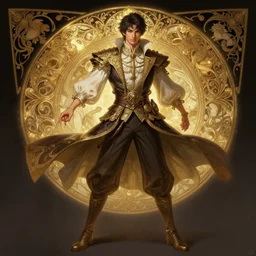 clear portrait of a chinese attractive men, cottagecore!! hyper detailed, character concept, full body, dynamic pose, glowing lights!! intricate, elegant, highly detailed, digital painting, artstation, concept art, smooth, sharp focus, illustration, art by artgerm and greg rutkowski and alphonse mucha