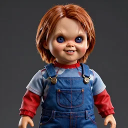 Chucky the doll in red dead redemption 2 4K detail