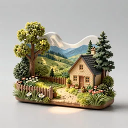 cottagepunk teachable collectible vinyl miniature toy shape