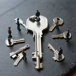 all of the tiny keys containing evil ideation, committing crimes