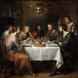 The supper at Emmaus by Simon Bisley