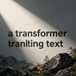 “ a transformer translating text ”