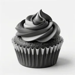 cupcake, dribbble, awesome, stylish, monochrome