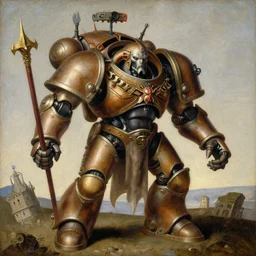 elegant renaissance painting of biomechanical warhammer final boss creature vecna, art by bruce pennington and peter mohrbacher