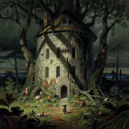 still from pan ’ s labyrinth by richard corben by rene magritte