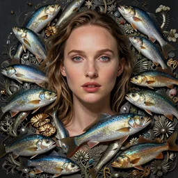 fish fantasy character portrait, natalie portman, ultra realistic, wide angle, intricate details, total recall artifacts, highly detailed by peter mohrbacher, hajime sorayama, wayne barlowe, boris vallejo, aaron horkey, gaston bussiere, craig mullins