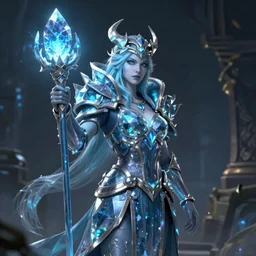 Crystal Maiden from dota 2