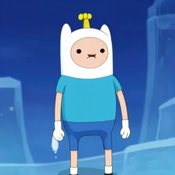 ice king from adventure time in the style of greg rutkowski