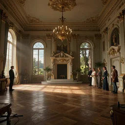 photo environment mansion interior : 4, 4 k rtx hdr volume light concept studio matte painting environment digital illustration style, artstation artur tarnowski, mihai muscan, marcin tomalak, marta leydy, marcin stepien, charlotte hughes, zuzanna dabrowa
