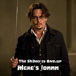 Johnny Depp says Here\'s Johnny in The Shining
