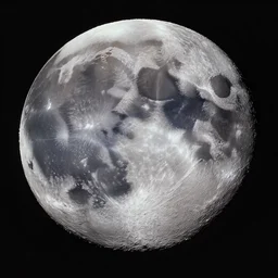 A moon made of flesh by H R Giger