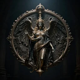 mysterious birth of the sceptre reality, in the style of terese nielsen, steve argyle, intricate, cinematic, dramatic lighting, 8 k resolution,