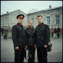 still from a Soviet movie made in 2022, Cinestill 800t, 4k detailed