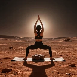 yoga on mars