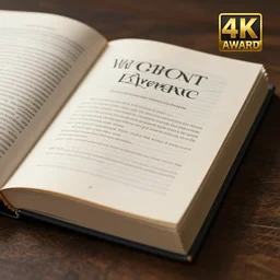 a book, realistic, award winning, detailed, 4k, HD, hyper realistic, unreal engine, octane render, cycles render,
