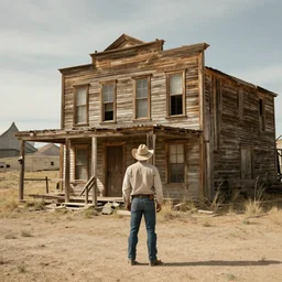 ghost town wiht cowboys 1 0 0 0 years later