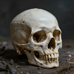 Alchemy seashell Skull. By Konstantin Razumov, highly detailded