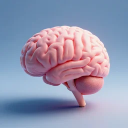 cube - shaped brain, 3 d render by unreal engine