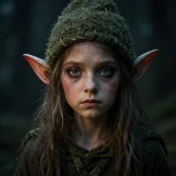 portrait, a Evil little gnome fairy, Single face, dramatic lighting, cinematic, establishing shot, extremly high detail, photo realistic, cinematic lighting, post processed, concept art, artstation, matte painting, style by eddie mendoza, raphael lacoste, alex ross