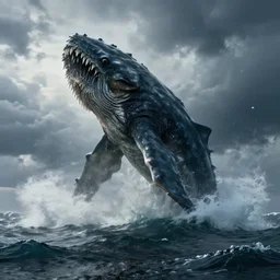 wild ocean storm during the day, a giant kraken emerging from water, dramatic lighting, cinematic, establishing shot, extremly high detail, foto realistic, cinematic lighting, post processed, concept art, artstation, matte painting, style by eddie mendoza, raphael lacoste, alex ross