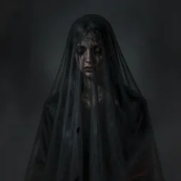 forgiveness in veils , dark scary shadows of the past made by Stanley Artgerm_Lau WLOP Rossdraws ArtStation CGSociety concept art cgsociety octane render trending on artstation