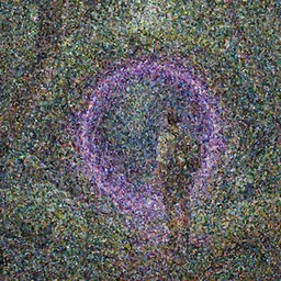 an oil painting of an explorer finding a purple glowing portal in the jungle, fantasy