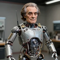 animatronic Danny Devito, exposed mechanics, photo, Stan Winston studios, detailed, 4k