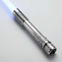 custom light saber hilt, extremely detailed, metal, acid etched aluminum, saber smith, sigma 8 5 mm f / 1. 4