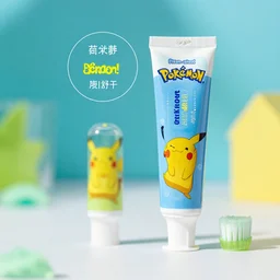 a pokemon themed toothpaste
