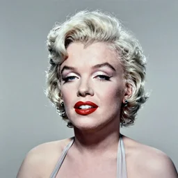 a Spray painting of Marilyn Monroe