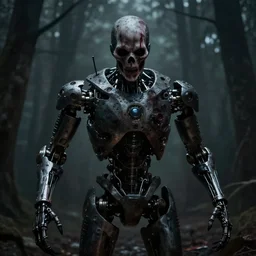 outlast's eddie gluskin in morphological machine high - quality cinematic focused creepy scary dark