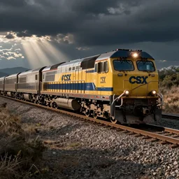 csx train photo